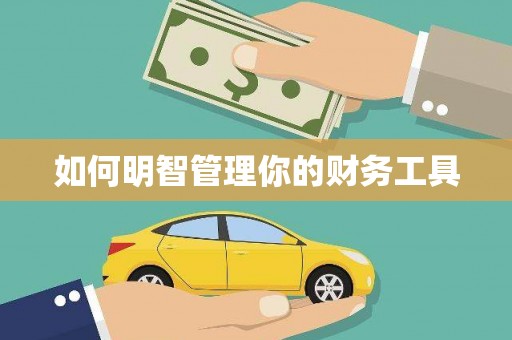 燕巢如何明智管理你的财务工具