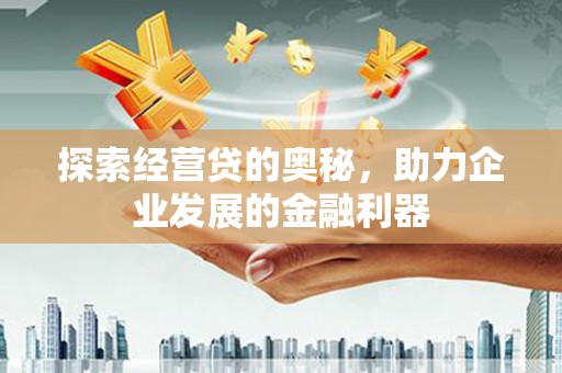 燕巢探索经营贷的奥秘，助力企业发展的金融利器