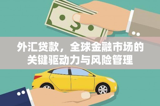 燕巢外汇贷款，全球金融市场的关键驱动力与风险管理