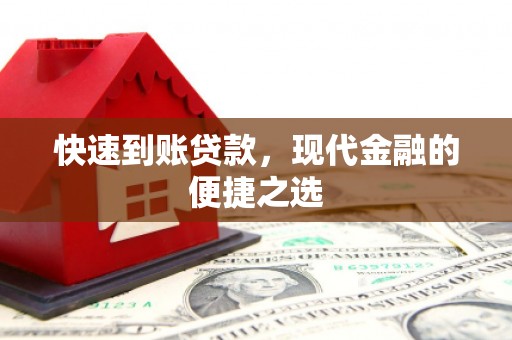 燕巢快速到账贷款，现代金融的便捷之选