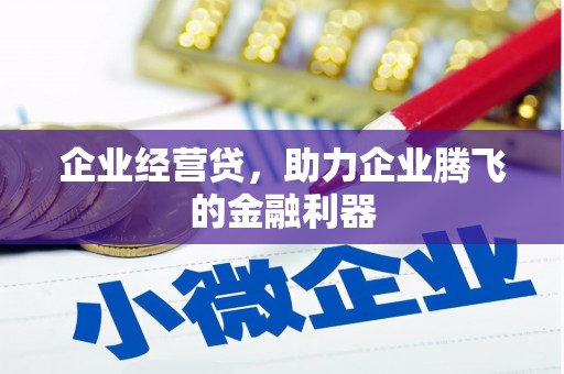 燕巢企业经营贷，助力企业腾飞的金融利器