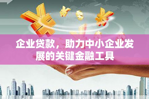燕巢企业贷款，助力中小企业发展的关键金融工具