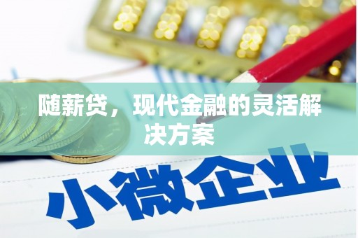 燕巢随薪贷，现代金融的灵活解决方案