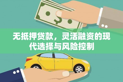 燕巢无抵押贷款，灵活融资的现代选择与风险控制