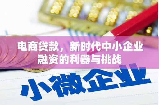 燕巢电商贷款，新时代中小企业融资的利器与挑战