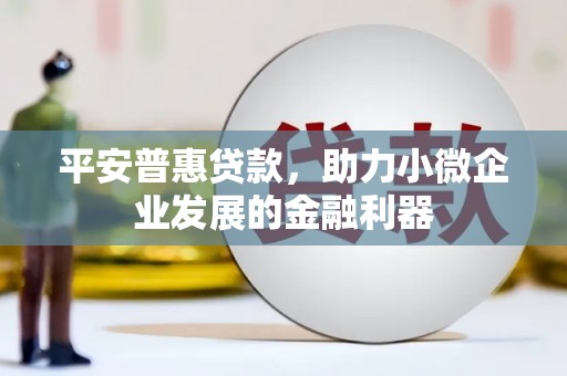 燕巢平安普惠贷款，助力小微企业发展的金融利器