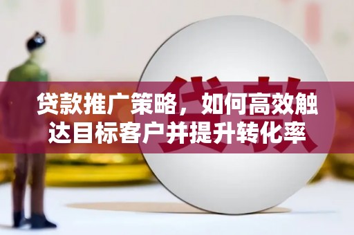 燕巢贷款推广策略，如何高效触达目标客户并提升转化率