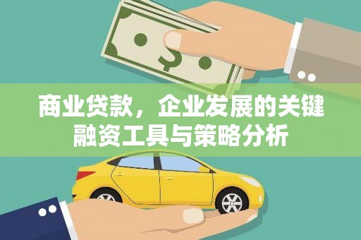 燕巢商业贷款，企业发展的关键融资工具与策略分析
