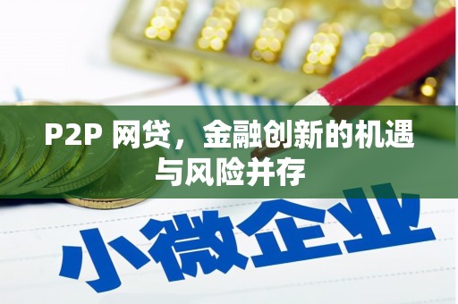 燕巢P2P 网贷，金融创新的机遇与风险并存