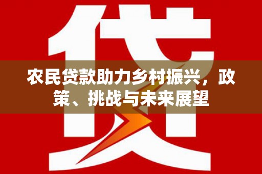 燕巢农民贷款助力乡村振兴，政策、挑战与未来展望