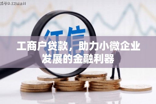 燕巢工商户贷款，助力小微企业发展的金融利器