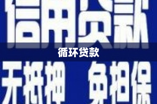 燕巢循环贷款
