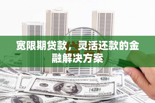 燕巢宽限期贷款，灵活还款的金融解决方案