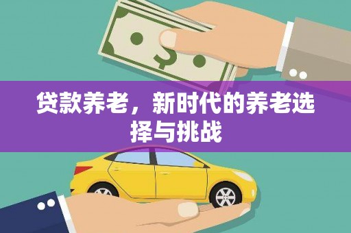 燕巢贷款养老，新时代的养老选择与挑战