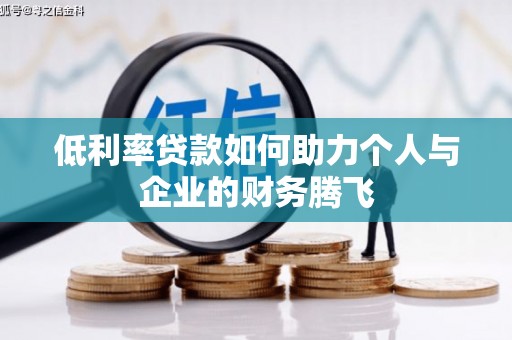 燕巢低利率贷款如何助力个人与企业的财务腾飞